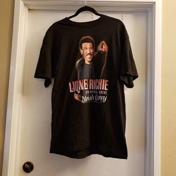 Lionel Richie with Miriah Carey Tour band tee - Picture 1 of 2